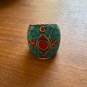Turquoise Statement Ring